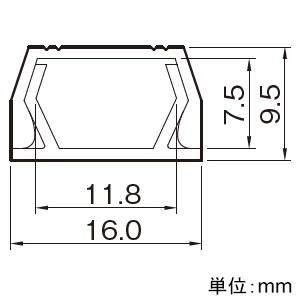 マサル工業 テープ付エフモール 1号 1m ホワイト テープ付エフモール 1号 1m ホワイト FT12 画像4