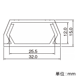 マサル工業 テープ付エフモール 4号 1m ミルキーホワイト テープ付エフモール 4号 1m ミルキーホワイト FT43 画像4