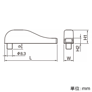 マサル工業 貫通カバー 1号 ホワイト 《オプトモール付属品》 貫通カバー 1号 ホワイト 《オプトモール付属品》 OFMP1512 画像4