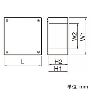 MDB515 (マサル工業)｜エムケーダクト 付属品｜モール・ダクト｜電材堂