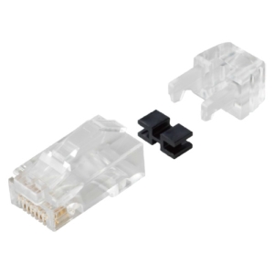 関西通信電線 Cat6A RJ45プラグ LAN配線用モジュラープラグ圧着用  100個入り/1袋 RK-RJ45HDB-C6A