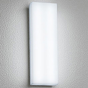 オーデリック LED一体型ポーチライト 防雨型 フラットタイプ 壁面