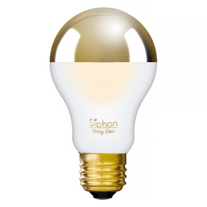 ビートソニック 【生産完了品】LED電球 一般電球タイプ 《The Bulb》 口金E26 Gold mirror+Frost LDF80