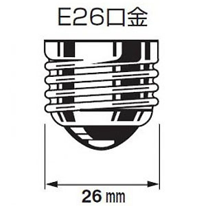 ビートソニック LED電球 一般電球タイプ 《The Bulb60》 点光源タイプ 口金E26 LED電球 一般電球タイプ 《The Bulb60》 点光源タイプ 口金E26 LDF109D 画像3