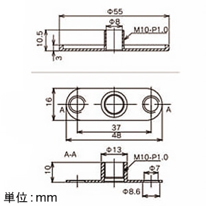 ビートソニック Flat mount Matte Alumium Flat mount Matte Alumium MAC03 画像2