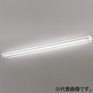 オーデリック LEDベースライト ≪LED-TUBE≫ 直付型 逆富士型(幅広) 2灯用 110形 6000lmタイプ Hf86W×2灯相当 LEDランプ型 口金R17d 片側給電・片側配線タイプ 昼白色 非調光タイプ XL251538P1B