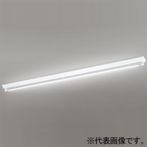 オーデリック LEDベースライト ≪LED-TUBE≫ 直付型 逆富士型(幅広) 1灯用 110形 6000lmタイプ Hf86W相当 LEDランプ型 口金R17d 片側給電・片側配線タイプ 昼光色 非調光タイプ XL251537P1A