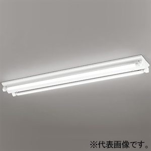 LEDベースライト ≪LED-TUBE≫ 高演色LED 直付型 逆富士型 2灯用 40形 2500lmタイプ Hf32W定格出力×2灯相当  LEDランプ型 口金G13 片側給電・片側配線タイプ 電球色 非調光タイプ XL551147R1E