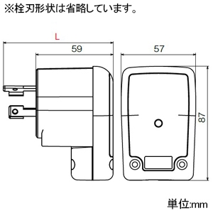 アメリカン電機 エルシェイププラグ プラカバー L型 引掛形 接地形3P 30A 250V 圧着端子式・引締式 NEMA(L15-30)規格 エルシェイププラグ プラカバー L型 引掛形 接地形3P 30A 250V 圧着端子式・引締式 NEMA(L15-30)規格 4322EL-L15 画像2