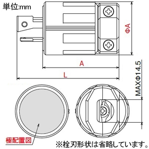 アメリカン電機 耐熱耐寒プラグ 高機能ナイロンカバー 引掛形 接地形2P 15A 125V 圧着端子式 耐熱耐寒プラグ 高機能ナイロンカバー 引掛形 接地形2P 15A 125V 圧着端子式 3112N-HC 画像2