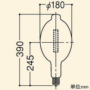 M1000LS/BH (岩崎電気)｜M〜｜水銀灯・メタハラ・ナトリウムランプ