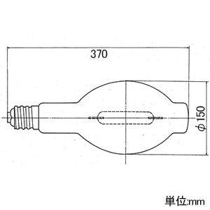 岩崎電気 メタルハライドランプ ≪アイマルチハイエース≫ 700W 蛍光形 BUH形 E39口金 MF700LE/BUH