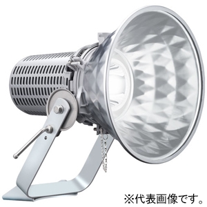 岩崎電気 【受注生産品】LED投光器 ≪LEDioc FLOOD SPOLART≫ 屋外・屋内用 210Wタイプ 水銀ランプ1000W相当 中角タイプ 電球色 キャブタイヤケーブル500mm E30424M/LSAN8