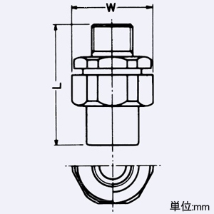 岩崎電気 ユニオン M形 屋内・屋外用 適合電線管16(G1/2) ユニオン M形 屋内・屋外用 適合電線管16(G1/2) EXU16M 画像2