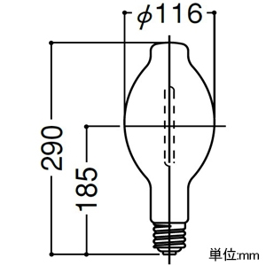 M150FCLSH-WW/BH-L (岩崎電気)｜M〜｜水銀灯・メタハラ・ナトリウム