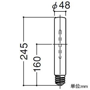 岩崎電気 高圧ナトリウムランプ ≪FECサンルクスエース≫ 180W FECスタータ内蔵形 透明形 E39口金 高圧ナトリウムランプ ≪FECサンルクスエース≫ 180W FECスタータ内蔵形 透明形 E39口金 NHT180LS 画像2