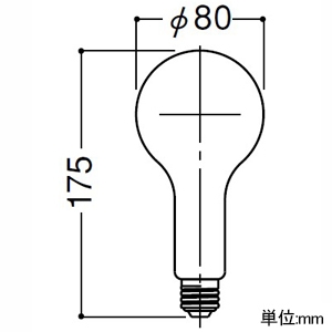 岩崎電気 白熱電球 防爆形照明器具用 110V 150W E26口金 白熱電球 防爆形照明器具用 110V 150W E26口金 BB110V150W 画像2