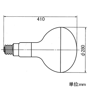 岩崎電気 高圧ナトリウムランプ ≪FECサンルクスエース≫ 660W FECスタータ内蔵形 E39口金 高圧ナトリウムランプ ≪FECサンルクスエース≫ 660W FECスタータ内蔵形 E39口金 NHR660LS 画像2