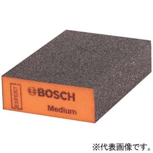 BOSCH 研磨ブロック 中目 砥粒#180〜240 乾・湿両用 オレンジ 2608901169