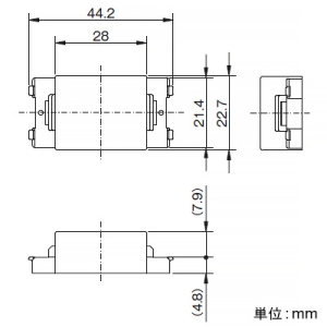 神保電器 【受注生産品】ブランクチップ チョコ 【受注生産品】ブランクチップ チョコ JEC-BN-0-C 画像2