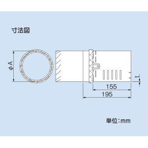 因幡電工 防火区画貫通部材 IRKS-RT スリーブワン 耐火貫通スリーブ 適合貫通穴φ150〜φ160 《ファイヤープロシリーズ》 RT 2個入り 防火区画貫通部材 IRKS-RT スリーブワン 耐火貫通スリーブ 適合貫通穴φ150〜φ160 《ファイヤープロシリーズ》 RT 2個入り IRKS-150RT_set 画像2