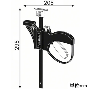 BOSCH ガイドレールクランプ 2個入 ガイドレールクランプ 2個入 FSNKZW 画像2