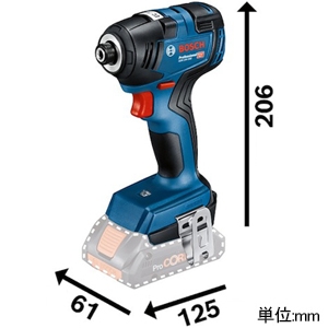 BOSCH 18Vコードレスコンボキット インパクト+振動ドライバードリル DC18V 4.0Ah 18Vコードレスコンボキット インパクト+振動ドライバードリル DC18V 4.0Ah GDR18V200GSBN 画像2