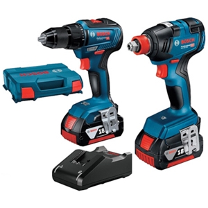 BOSCH 18Vコードレスコンボキット 2in1インパクト+ドライバードリル DC18V 4.0Ah 18Vコードレスコンボキット 2in1インパクト+ドライバードリル DC18V 4.0Ah GDX18V200GSRN