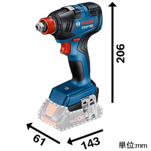 BOSCH 18Vコードレスコンボキット 2in1インパクト+ドライバードリル DC18V 4.0Ah 18Vコードレスコンボキット 2in1インパクト+ドライバードリル DC18V 4.0Ah GDX18V200GSRN 画像2