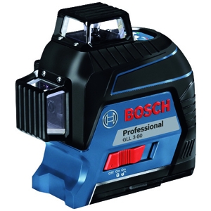 BOSCH レーザー墨出し器 電池式 水平4ライン・垂直4ライン・鉛直・地墨 GLL3-80N