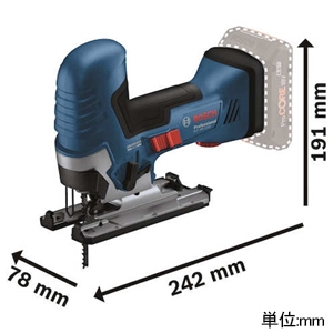 BOSCH コードレスジグソー 本体のみ DC18V コードレスジグソー 本体のみ DC18V GST18V-125SH 画像2