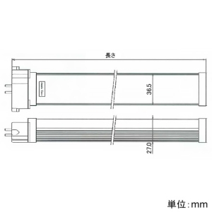 アップルツリー LEDコンパクトランプ FPL18Wサイズ 電球色 LEDコンパクトランプ FPL18Wサイズ 電球色 HFPLGY-10Q7A 画像3