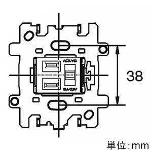 神保電器 接地コンセントセット ホテル向け 15A 125V シボ加工品 ピュアホワイト 接地コンセントセット ホテル向け 15A 125V シボ加工品 ピュアホワイト HTL-1603 画像5