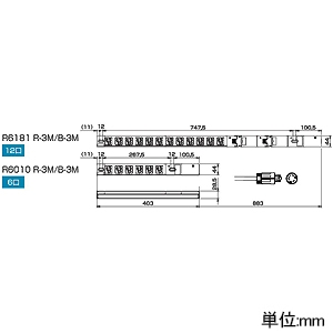 TERADA(寺田電機製作所) 【受注生産品】100Vコンセントバー 冗長電源識別タイプ 30A対応 接地2P15A125V抜止×6口 コード長3m 赤 【受注生産品】100Vコンセントバー 冗長電源識別タイプ 30A対応 接地2P15A125V抜止×6口 コード長3m 赤 R6010R-3M 画像2