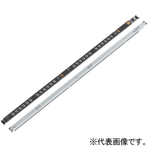 TERADA(寺田電機製作所) 【受注生産品】100Vコンセントバー ペグ固定タイプ 30A対応 20Aサーキットプロテクタ×2付 接地2P15A125V抜止×24口 コード長3m R6189-3M