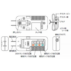 神保電器 コンテスター 100Vコンセント専用 コンテスター 100Vコンセント専用 JCT-2 画像2