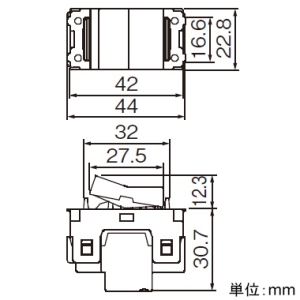 パナソニック 埋込スイッチE 《SO-STYLE》 4路 AC15A 300V マットグレー 埋込スイッチE 《SO-STYLE》 4路 AC15A 300V マットグレー WNS5004H 画像3