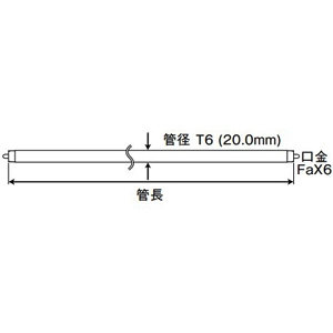 プリンス電機 【受注生産品】【ケース販売特価 25本セット】T6スリム蛍光灯 スリムライン スリムライン形 3波長形電球色 FaX6口金 管長606mm 【ケース販売特価 25本セット】【受注生産品】T6スリム蛍光灯 スリムライン スリムライン形 3波長形電球色 FaX6口金 管長606mm FSL606T6EX-L_set 画像2