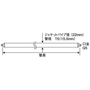 プリンス電機 【受注生産品】T5スリム蛍光灯 クールライン 対面ショーケース用 高周波点灯専用形 3波長形昼白色 G5口金 管長1100mm 【受注生産品】T5スリム蛍光灯 クールライン 対面ショーケース用 高周波点灯専用形 3波長形昼白色 G5口金 管長1100mm FHA1100T5EN/J 画像2