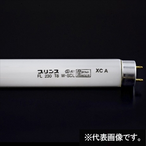 プリンス電機 【受注生産品】T8蛍光ランプ スタータ形 5色発光形昼白色 G13口金 管長230mm FL230T8NK