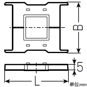 未来工業 ソケット用スペーサー RMモール付属品 適合ソケットRMS-20M 調整厚5mm ソケット用スペーサー RMモール付属品 適合ソケットRMS-20M 調整厚5mm RMSS-20M 画像2