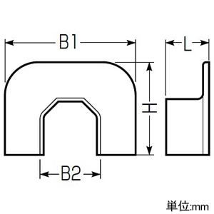 未来工業 キャップ RMモール付属品 13M用 ミルキーホワイト キャップ RMモール付属品 13M用 ミルキーホワイト RMC-13M 画像2