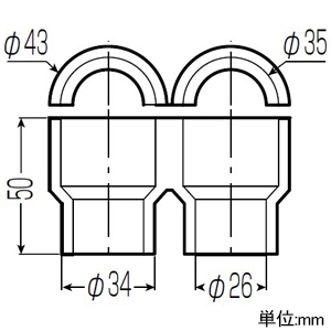 未来工業 保温材 給水栓ソケット用 RMモール付属品 20M用 保温材 給水栓ソケット用 RMモール付属品 20M用 RMHS-20-13F 画像2