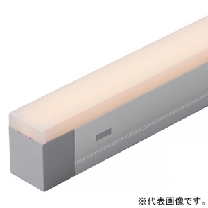 DNライティング 【受注生産品】LEDライン照明器具 《Seamlessline》 光源一体型 長さ307mm 非調光 昼白色 スクエア型カバー SFL307NS