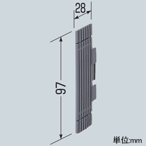 未来工業 仕切板用継板 壁厚30mmまで 仕切板全長50mm以上 仕切板用継板 壁厚30mmまで 仕切板全長50mm以上 51M 画像2