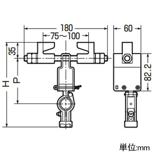 未来工業 【受注生産品】エンドカッシャー I形鋼(75〜100mm)用 100E型 ケーブル径φ20〜35mm 吊り数2 【受注生産品】エンドカッシャー I形鋼(75〜100mm)用 100E型 ケーブル径φ20〜35mm 吊り数2 CK-100E-5 画像3