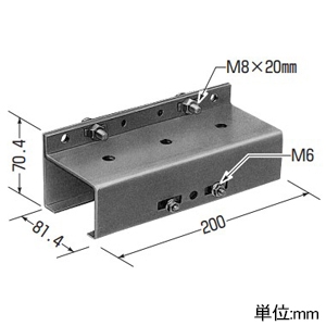 未来工業 C形鋼連結金具 ケーブルカッシャーCK-90型用 C形鋼連結金具 ケーブルカッシャーCK-90型用 CKR-J 画像2