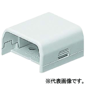 未来工業 連結ソケット Eモール付属品 屋外・屋内兼用 4号 カベ白 EMR-4W