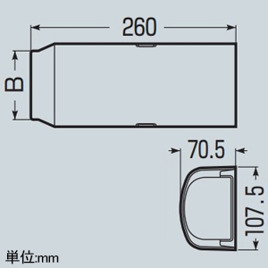 未来工業 分岐ソケット ベース付き スッキリライン(E)用 100型 アダプター付 チョコレート 分岐ソケット ベース付き スッキリライン(E)用 100型 アダプター付 チョコレート GKYB-100T 画像2