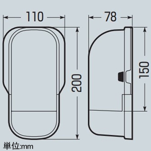 未来工業 【受注生産品】冷媒管カバー 隠ぺい配管用部材 フレアカバー用 70型 ミルキーホワイト 【受注生産品】冷媒管カバー 隠ぺい配管用部材 フレアカバー用 70型 ミルキーホワイト GIC-70M 画像2